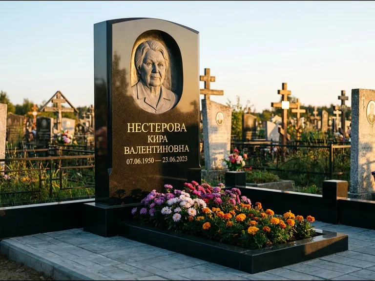 Памятник с барельефом — выполненная работа 12 в Калининграде