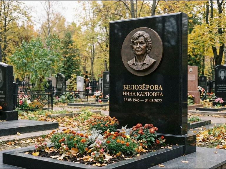Памятник с барельефом — выполненная работа 14 в Калининграде