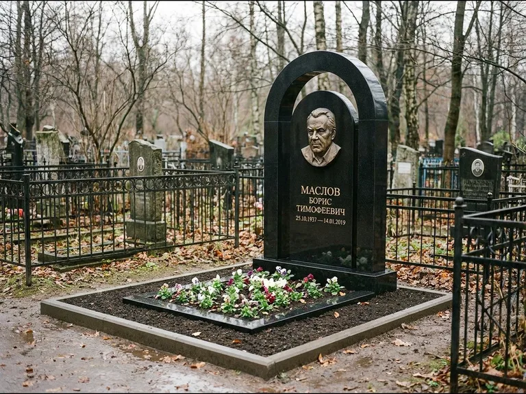 Памятник с барельефом — выполненная работа 23 в Калининграде