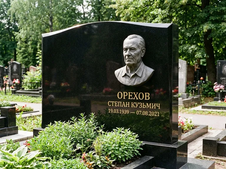 Памятник с барельефом — выполненная работа 25 в Калининграде