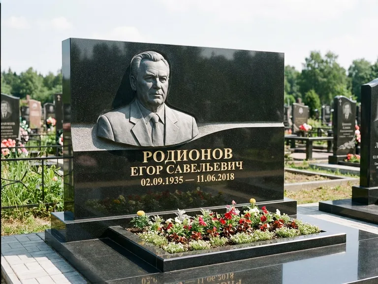 Памятник с барельефом — выполненная работа 27 в Калининграде