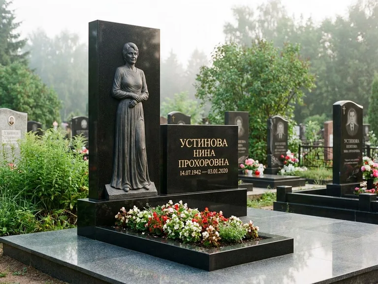 Памятник с барельефом — выполненная работа 30 в Калининграде