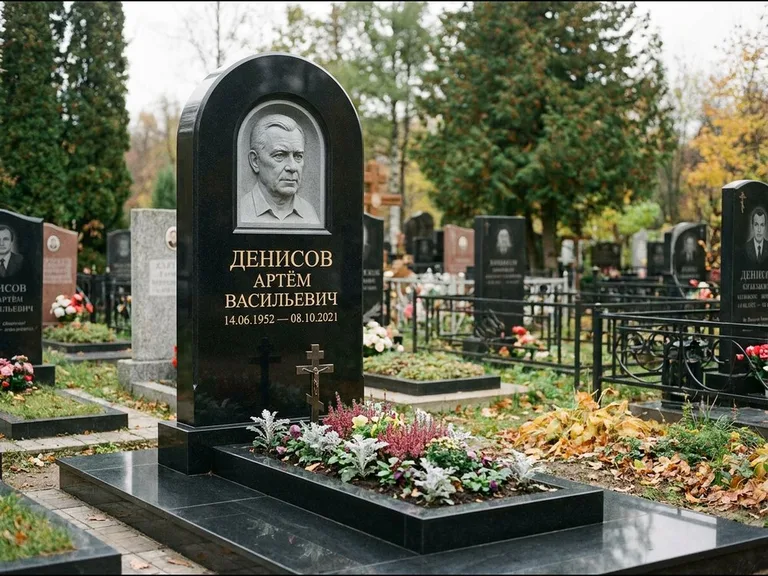 Памятник с барельефом — выполненная работа 5 в Калининграде