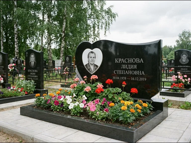 Портрет в форме сердца — работа «Краснова» в Калининграде