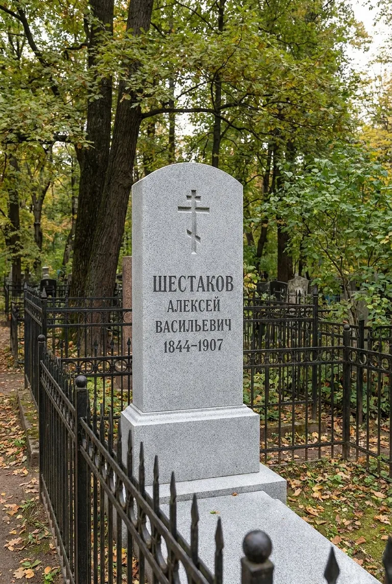 Мраморный памятник на Нижне-Исетском кладбище