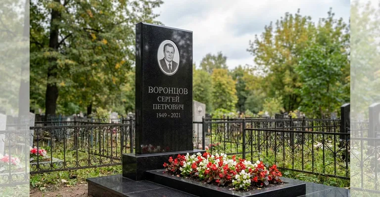 Памятник с художественной гравировкой, Памятники мастерской «Мастер Каменев» на кладбищах Калининграда