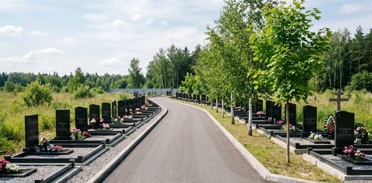 Памятники на Новом городском (Копанском) кладбище в Краснодаре
