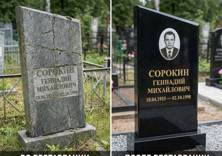 Полная реставрация старого памятника: до и после в Калининграде