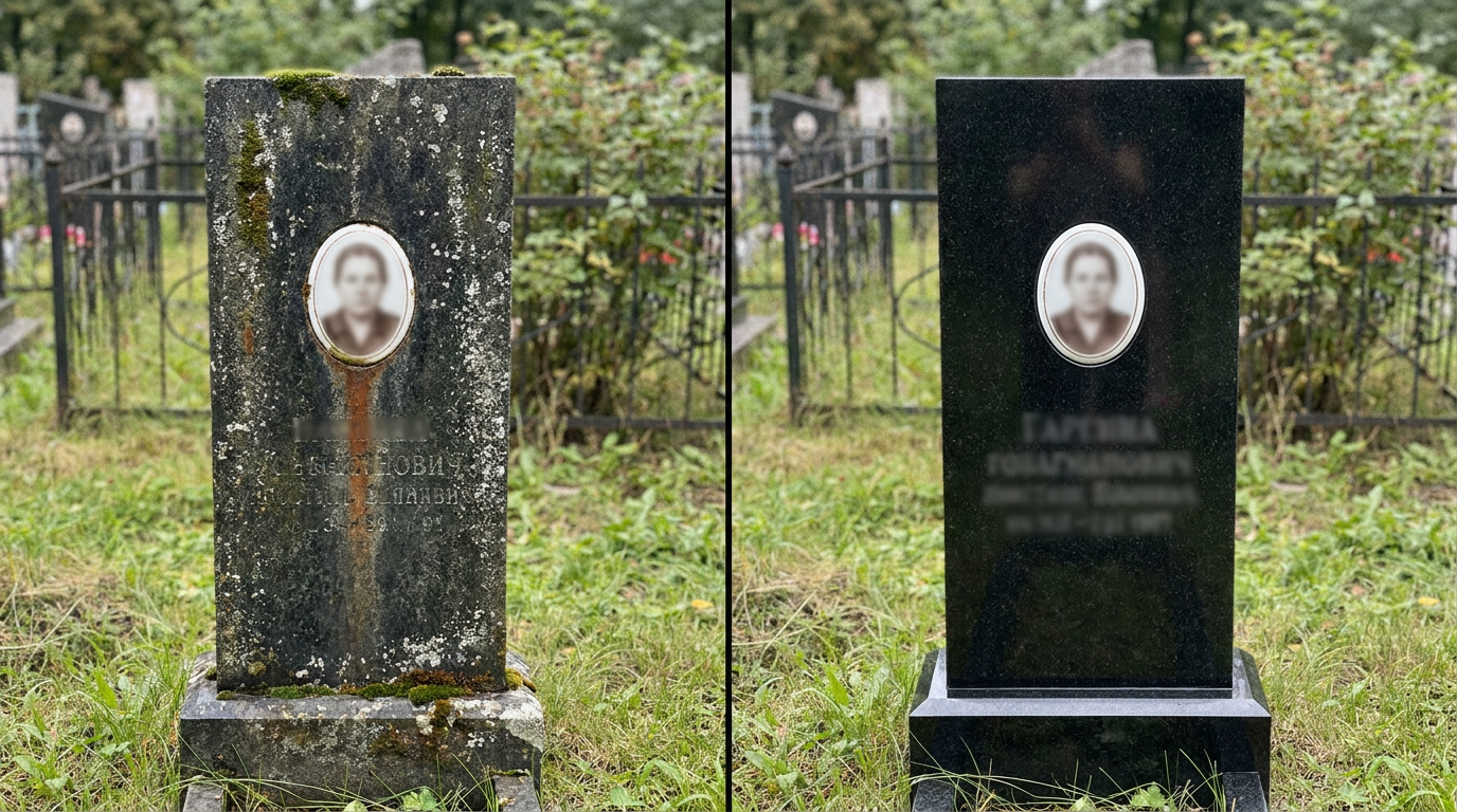 Реставрация памятника в Калининграде — пример 1