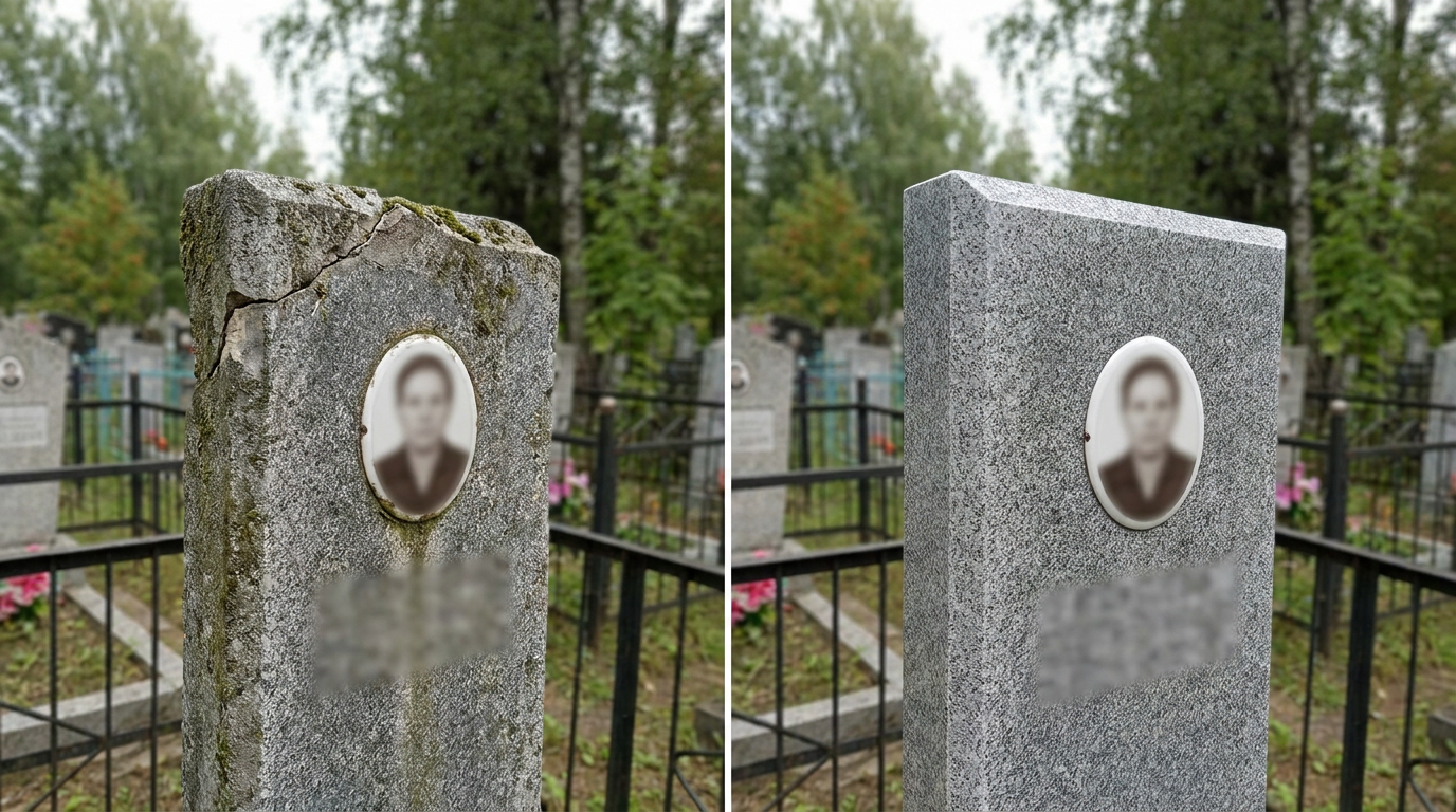 Реставрация памятника в Калининграде — пример 3