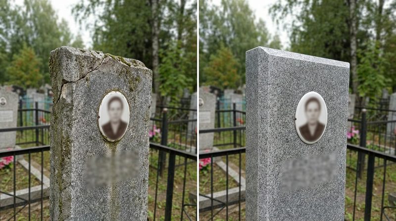 Реставрация памятника в Калининграде — пример 3