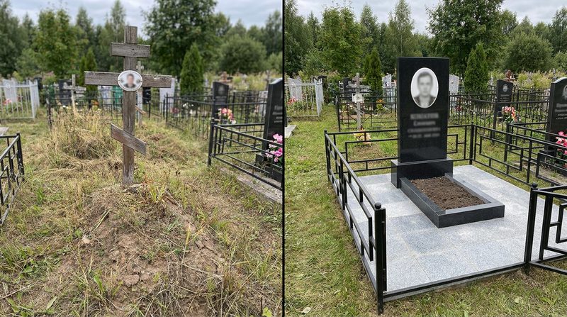 Установка памятника в Калининграде — пример 1