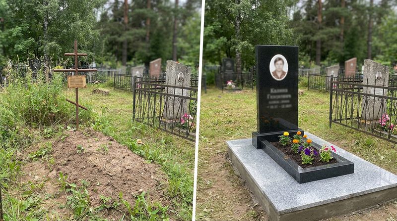 Установка памятника в Калининграде — пример 2